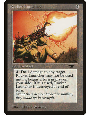 Magic: The Gathering Rocket Launcher (063) Heavily Played