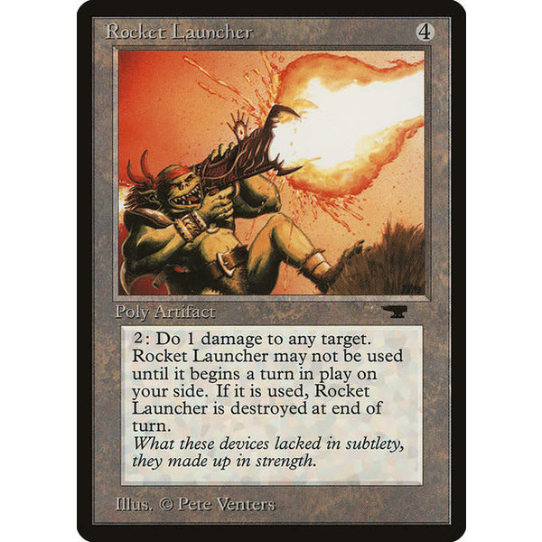 Magic: The Gathering Rocket Launcher (063) Heavily Played