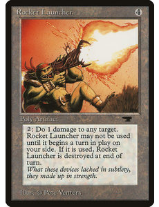 Magic: The Gathering Rocket Launcher (063) Lightly Played