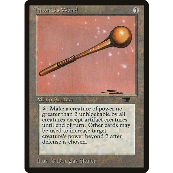 Magic: The Gathering Tawnos's Wand (069) Damaged