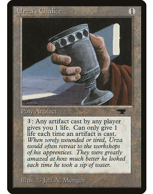 Magic: The Gathering Urza's Chalice (075) Damaged