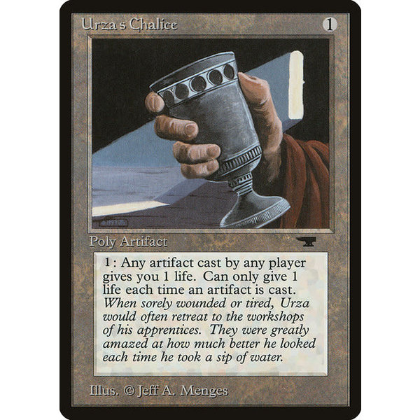 Magic: The Gathering Urza's Chalice (075) Heavily Played