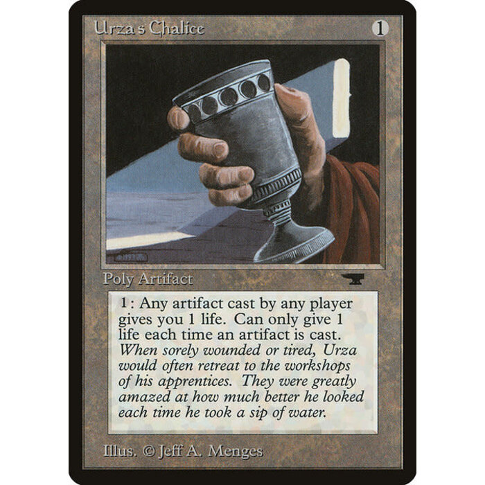 Magic: The Gathering Urza's Chalice (075) Heavily Played