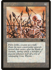 Magic: The Gathering Wall of Spears (077) Damaged