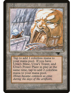 Magic: The Gathering Urza's Mine (Mouth) (83b) Lightly Played