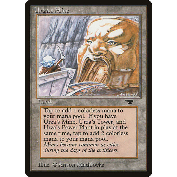 Magic: The Gathering Urza's Mine (Mouth) (83b) Lightly Played