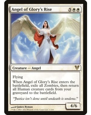 Magic: The Gathering Angel of Glory's Rise (001) Damaged