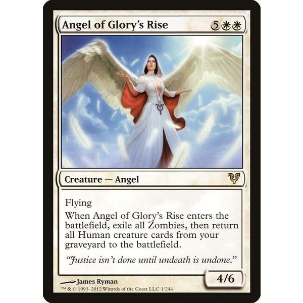 Magic: The Gathering Angel of Glory's Rise (001) Damaged
