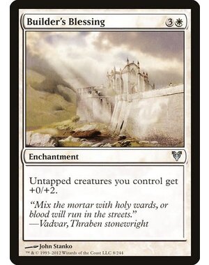 Magic: The Gathering Builder's Blessing (008) Heavily Played Foil