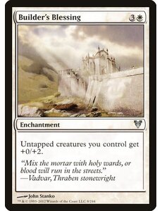 Magic: The Gathering Builder's Blessing (008) Moderately Played