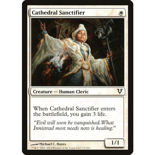 Magic: The Gathering Cathedral Sanctifier (011) Moderately Played