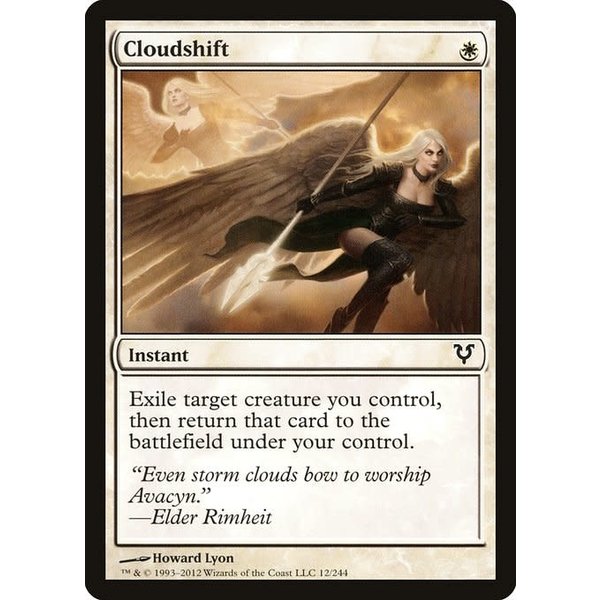 Magic: The Gathering Cloudshift (012) Heavily Played