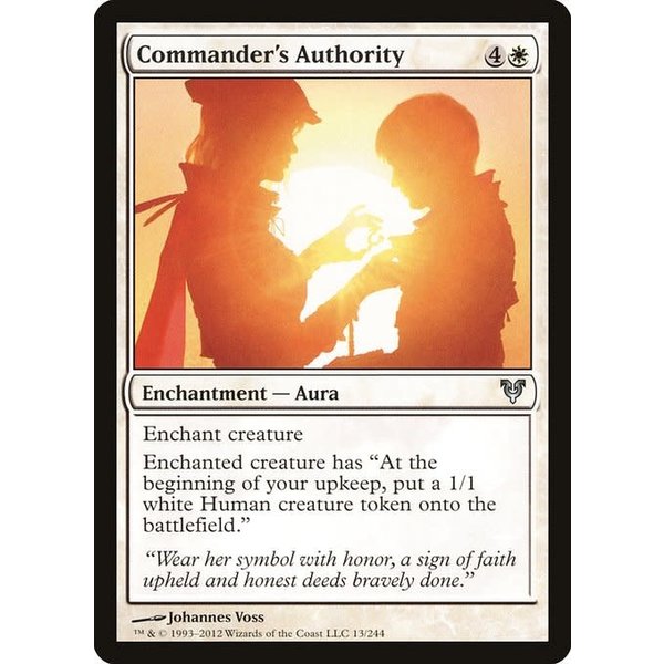 Magic: The Gathering Commander's Authority (013) Moderately Played