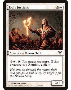 Magic: The Gathering Holy Justiciar (025) Moderately Played