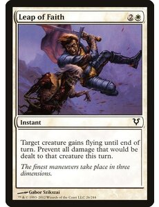 Magic: The Gathering Leap of Faith (026) Heavily Played