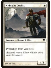 Magic: The Gathering Midnight Duelist (027) Heavily Played