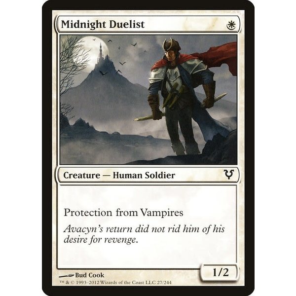 Magic: The Gathering Midnight Duelist (027) Heavily Played