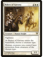 Magic: The Gathering Riders of Gavony (033) Damaged
