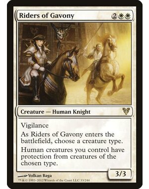 Magic: The Gathering Riders of Gavony (033) Damaged