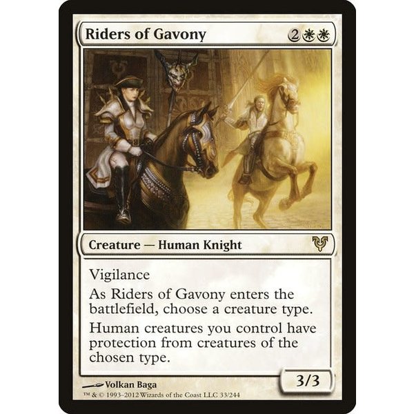 Magic: The Gathering Riders of Gavony (033) Damaged