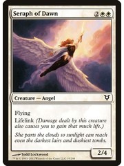Magic: The Gathering Seraph of Dawn (035) Moderately Played