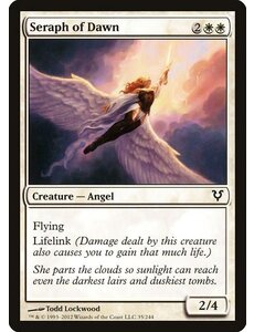 Magic: The Gathering Seraph of Dawn (035) Moderately Played