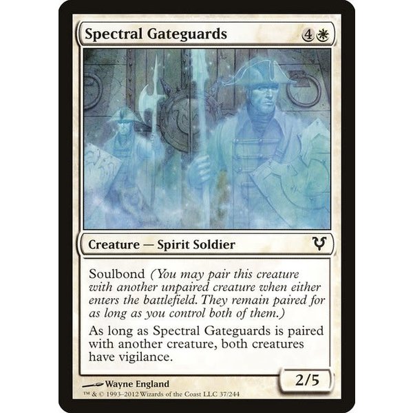 Magic: The Gathering Spectral Gateguards (037) Heavily Played