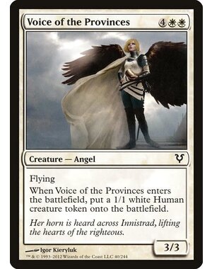 Magic: The Gathering Voice of the Provinces (040) Moderately Played