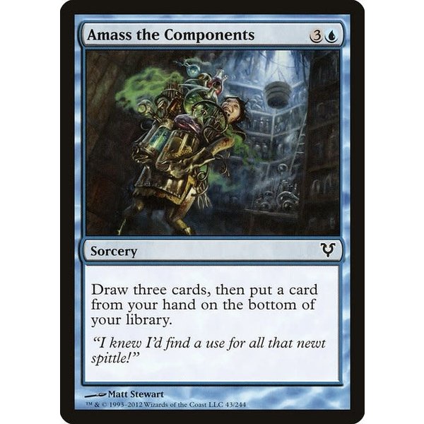 Magic: The Gathering Amass the Components (043) Heavily Played