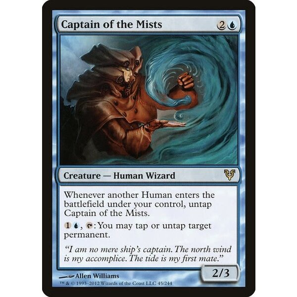 Magic: The Gathering Captain of the Mists (045) Moderately Played