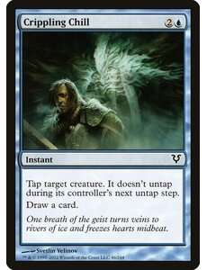 Magic: The Gathering Crippling Chill (046) Heavily Played