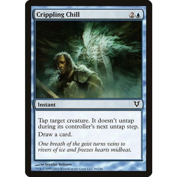 Magic: The Gathering Crippling Chill (046) Heavily Played