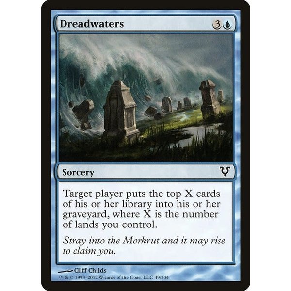 Magic: The Gathering Dreadwaters (049) Moderately Played