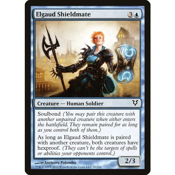 Magic: The Gathering Elgaud Shieldmate (050) Damaged
