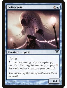 Magic: The Gathering Fettergeist (052) Damaged
