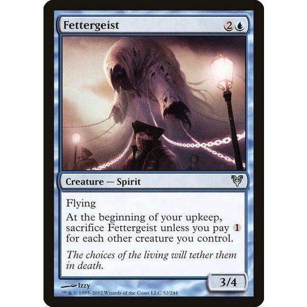 Magic: The Gathering Fettergeist (052) Damaged