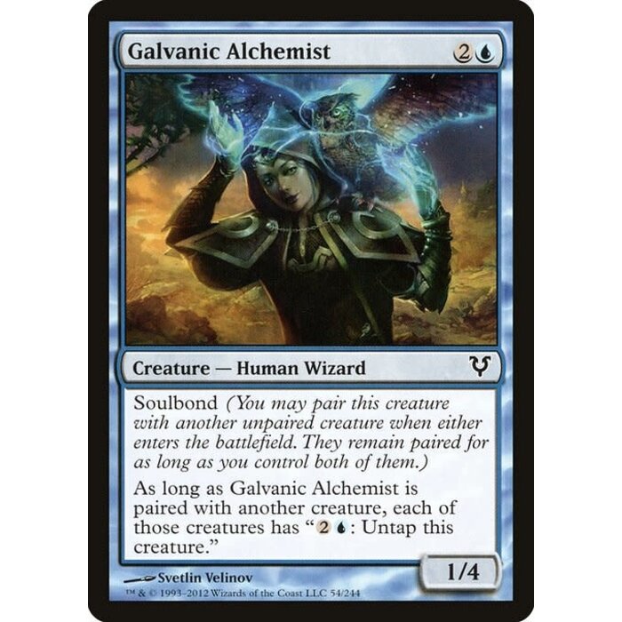 Magic: The Gathering Galvanic Alchemist (054) Heavily Played