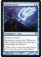 Magic: The Gathering Ghostly Touch (058) Moderately Played