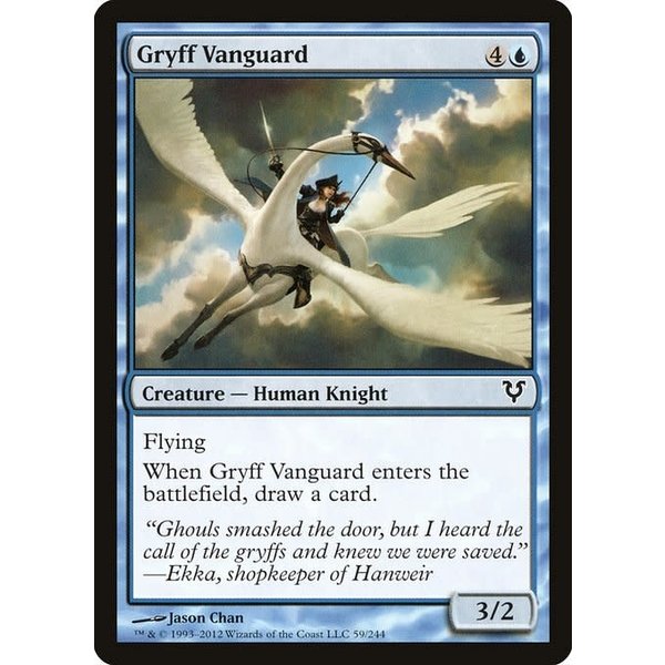 Magic: The Gathering Gryff Vanguard (059) Moderately Played