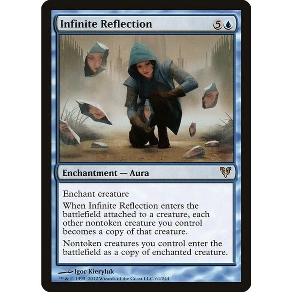 Magic: The Gathering Infinite Reflection (061) Damaged