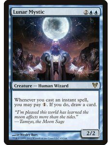 Magic: The Gathering Lunar Mystic (065) Damaged