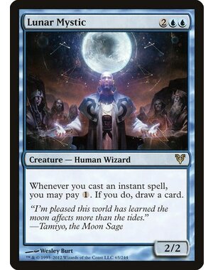 Magic: The Gathering Lunar Mystic (065) Damaged