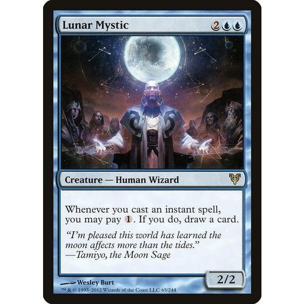 Magic: The Gathering Lunar Mystic (065) Damaged