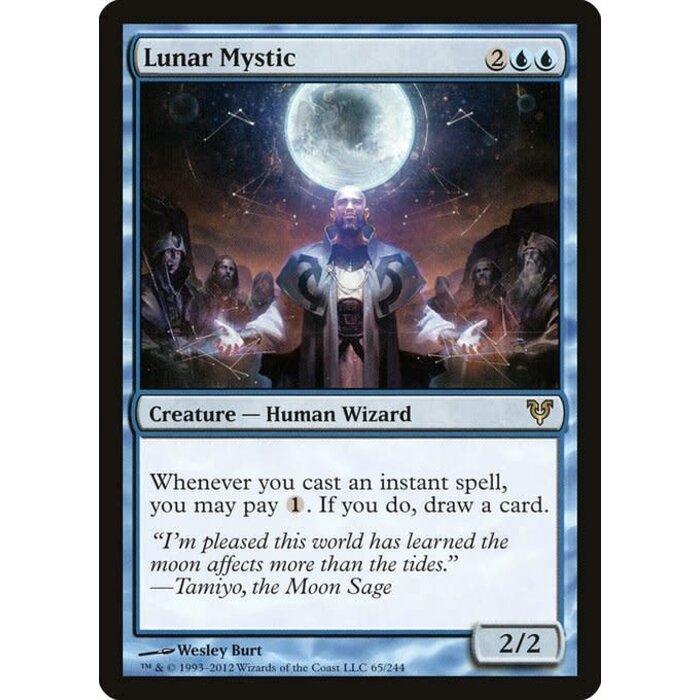 Magic: The Gathering Lunar Mystic (065) Damaged