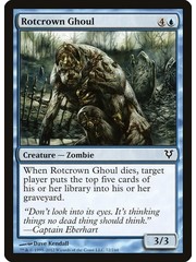 Magic: The Gathering Rotcrown Ghoul (072) Heavily Played Foil
