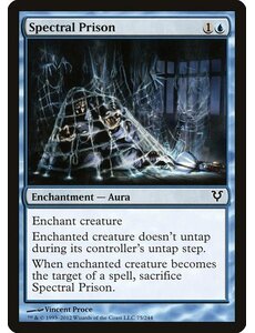 Magic: The Gathering Spectral Prison (075) Moderately Played