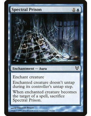 Magic: The Gathering Spectral Prison (075) Moderately Played