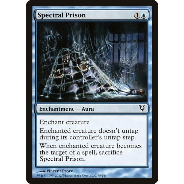 Magic: The Gathering Spectral Prison (075) Moderately Played