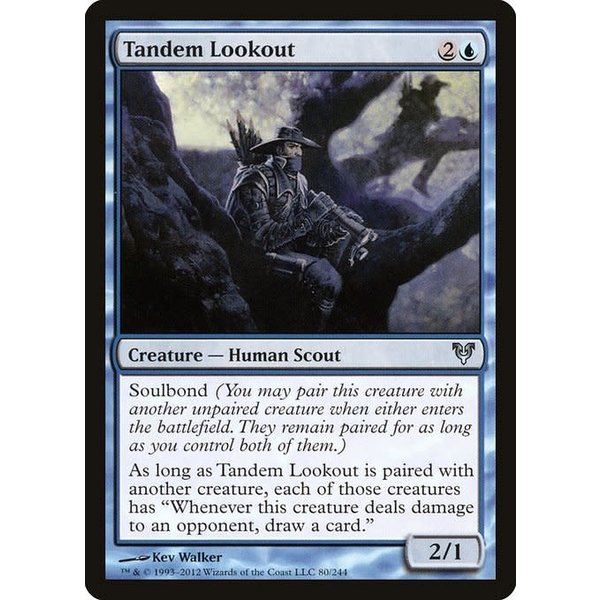 Magic: The Gathering Tandem Lookout (080) Heavily Played