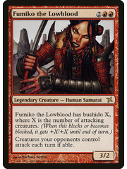 Magic: The Gathering Fumiko the Lowblood (104) Lightly Played